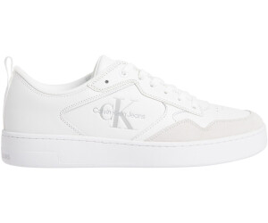 Calvin Klein Basket Cupsole Low Lth Ml YM0YM00574 Triple Bright 