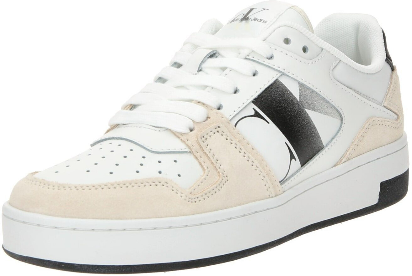 Calvin Klein Basket Cupsole Lace Mix Nbs Sat YW0YW01446 Bright White/Black