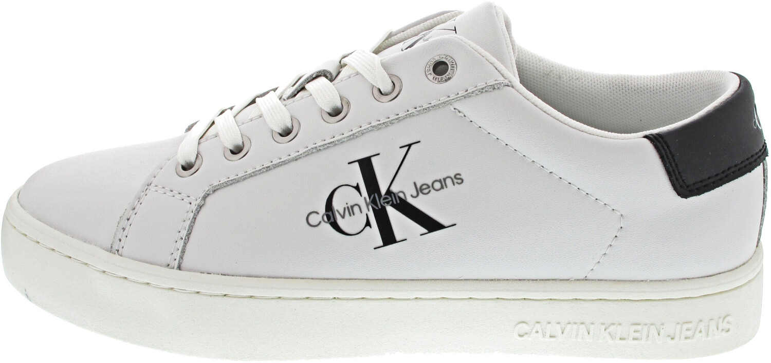 Calvin Klein Classic Cupsole Laceup Low Lth YM0YM00491 Bright White