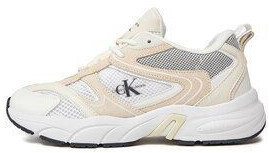 Calvin Klein Retro Tennis Su-Mesh Women YW0YW00891 Bright White/Creamy White/Black