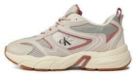 Calvin Klein Retro Tennis Su-Mesh Women YW0YW00891 Creamy White/Eggshell/Ash Rose