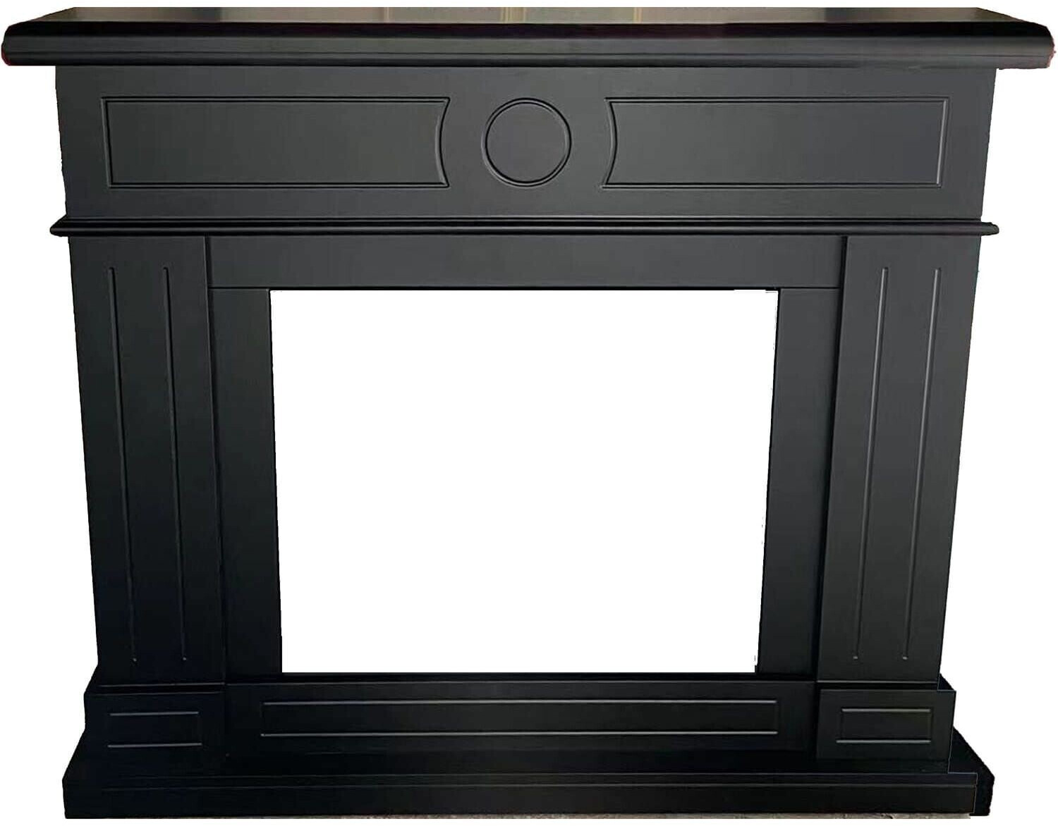 M.P.C Fireplace Frame Lipari Black