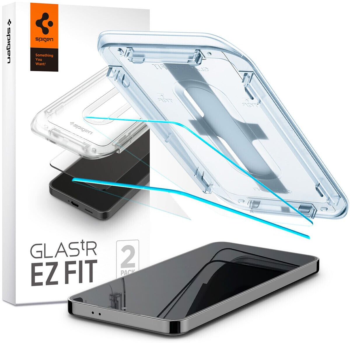 Spigen GLAS.tR EZ Fit Screen Protector (Galaxy S24) Clear