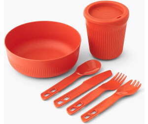 Sea to Summit Passage dishes, 6-part, orange