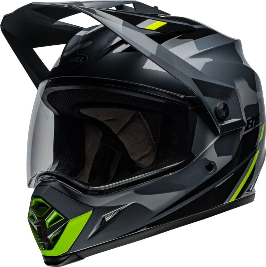Bell MX-9 Adventure MIPS Alpine noir/argent/jaune
