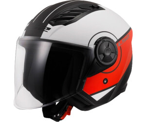 Casque Moto Intégral LS2 OF616 Airflow II - Homologation ECE 22.06, Taille XL, Couleur Blanc Brillant