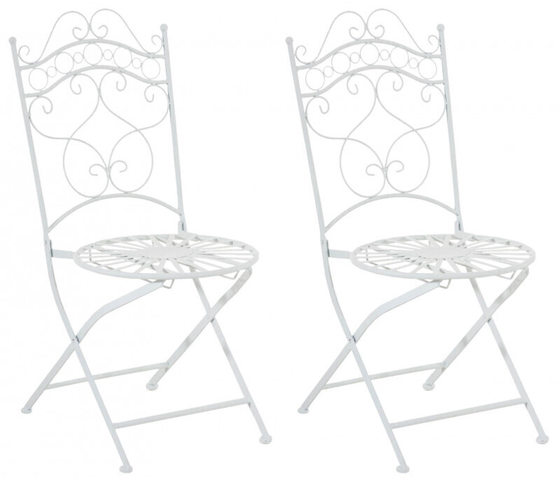 CLP Set of 2 chairs Indra white