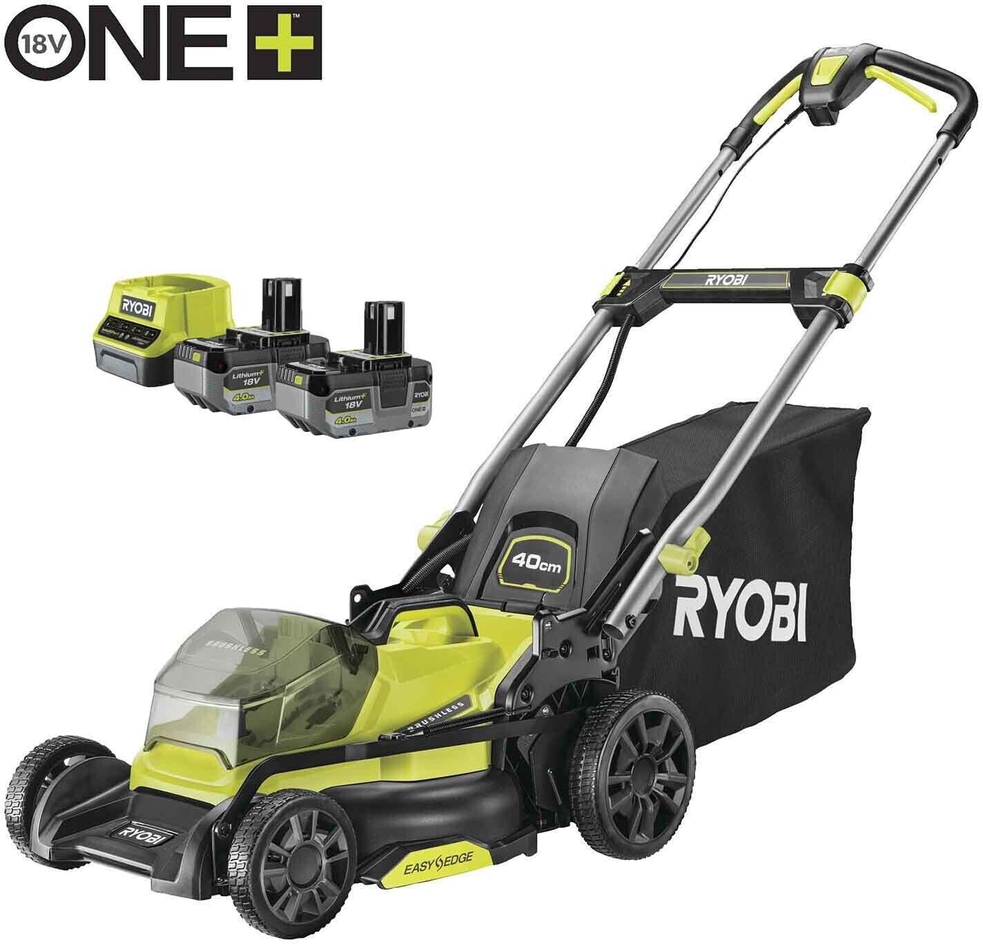 Ryobi RY18LMX40C-240 ONE+ 18V 4Ah