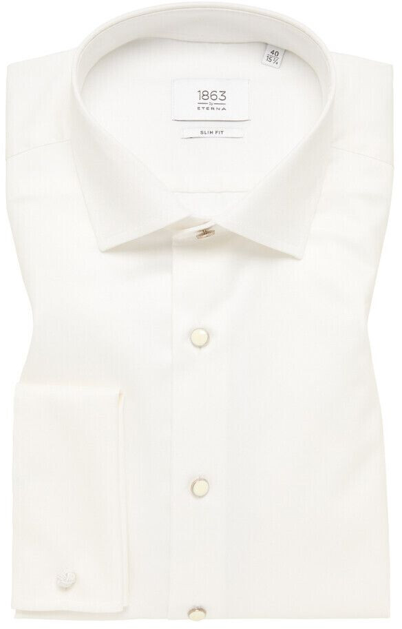 Eterna Slim Fit Luxury Shirt (1SH11488) champagne
