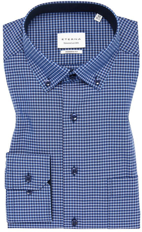 Eterna Modern Fit Shirt (1SH12560) dark blue