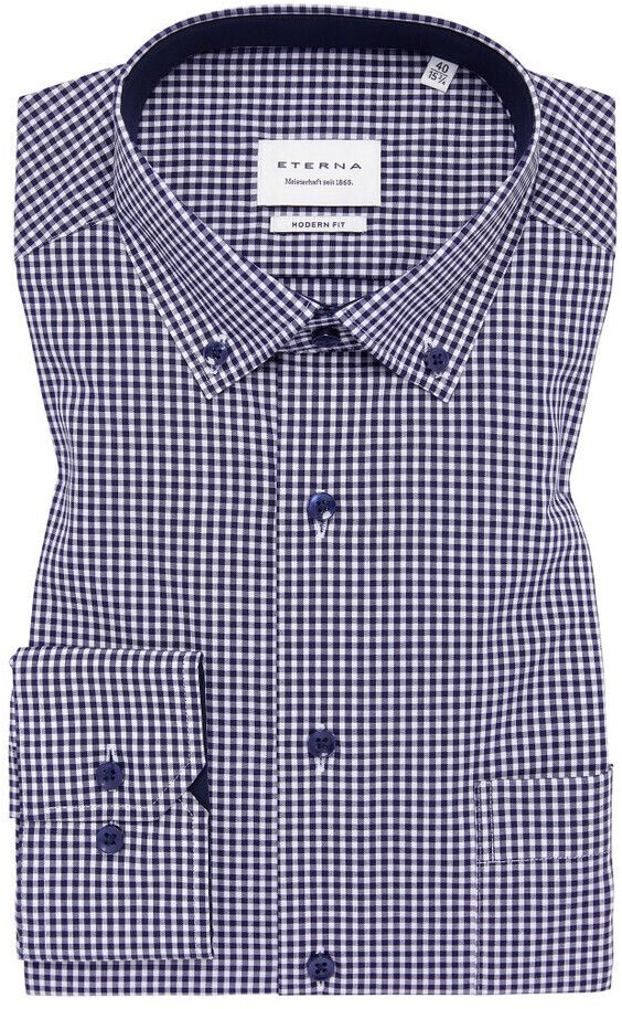 Eterna Modern Fit Shirt (1SH12560) navy