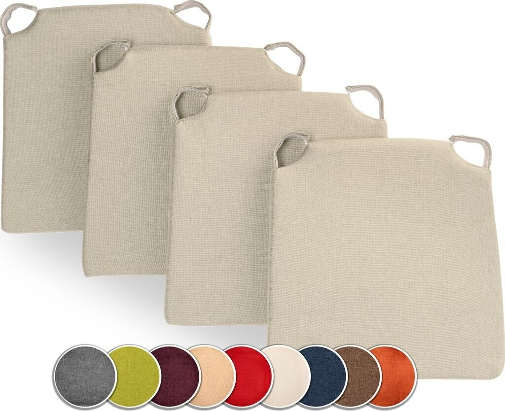 MC.Sammler chair cushion set of 4 with closure