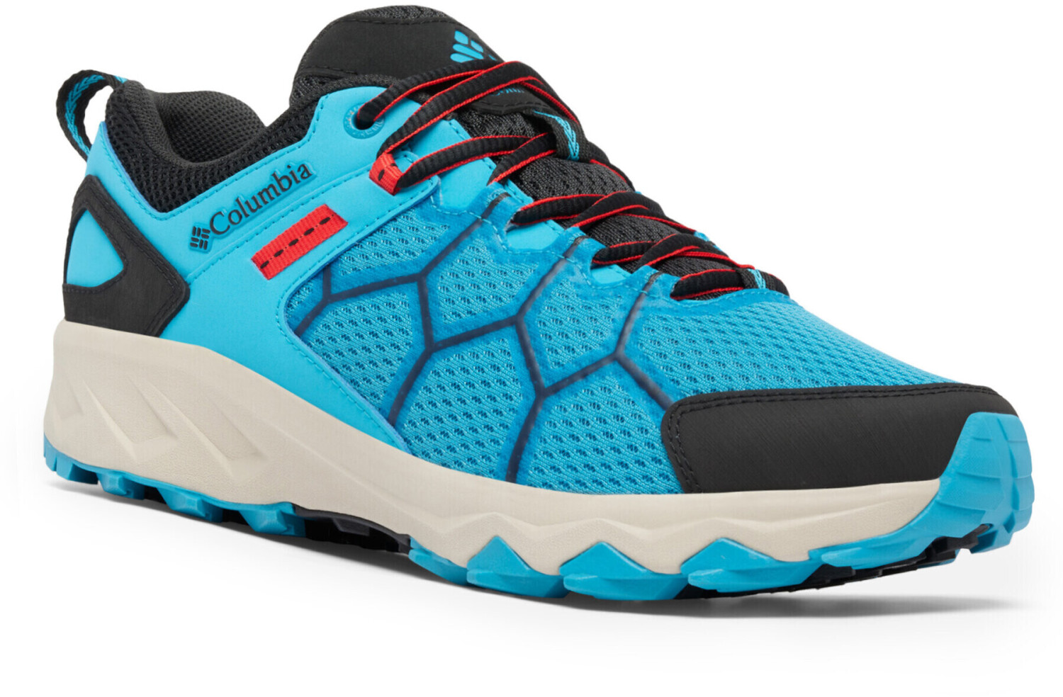 Columbia Peakfreak II clear water/poppy red