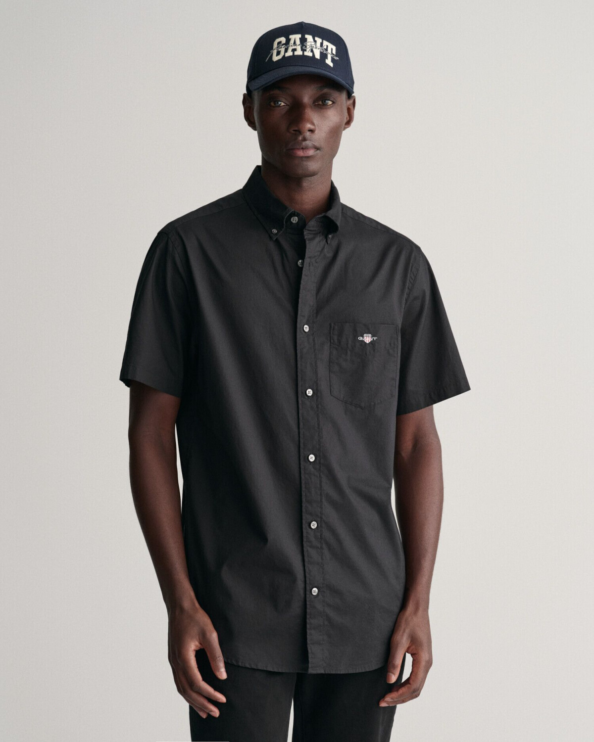 GANT Regular Fit Poplin Short Sleeve Shirt (3000101)