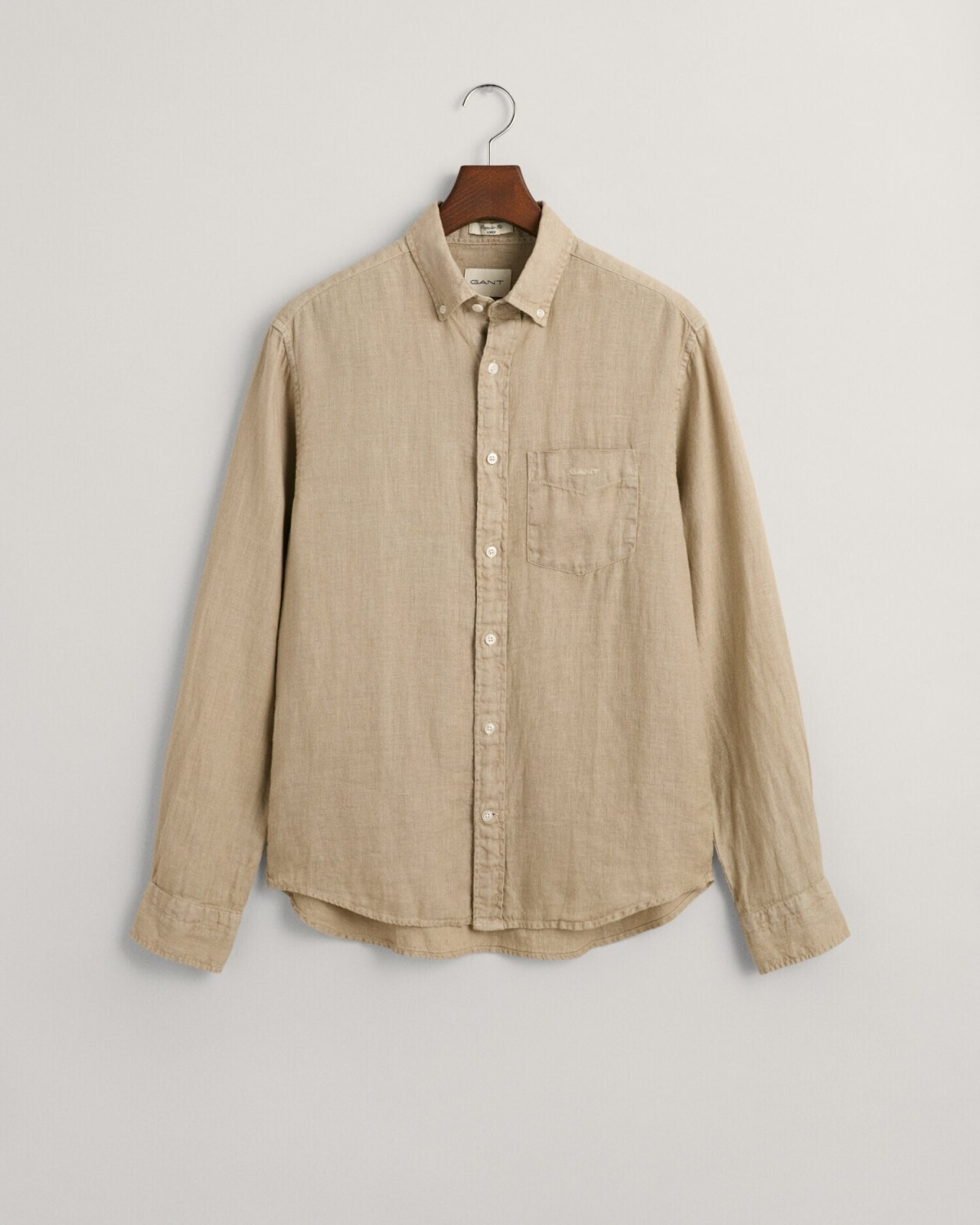 GANT Regular Fit Garment-Dyed Linen Shirt (3240120)