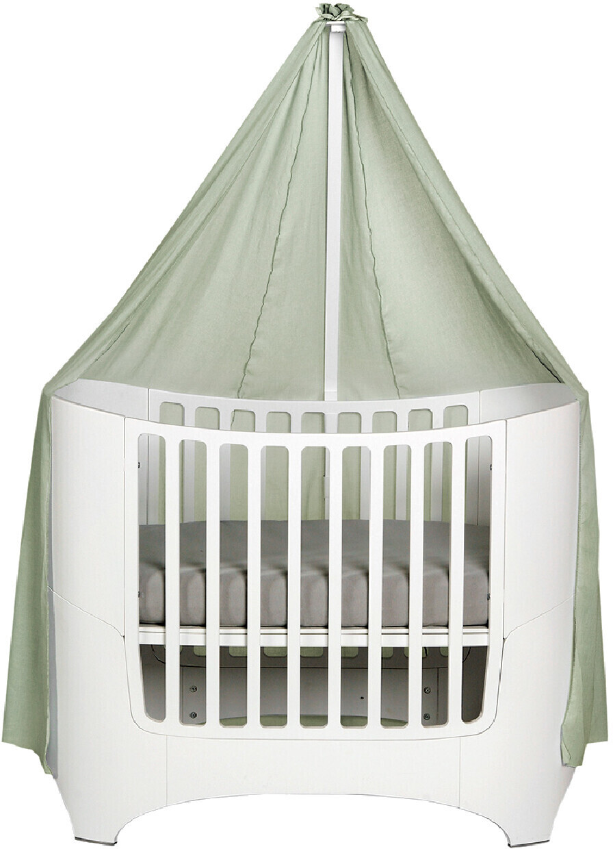 Leander Canopy for Classic crib sage green