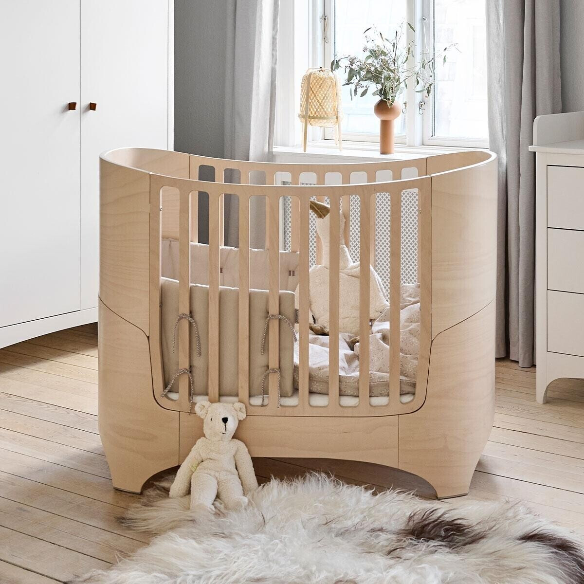 Leander Junior extension set for Classic crib whitewash