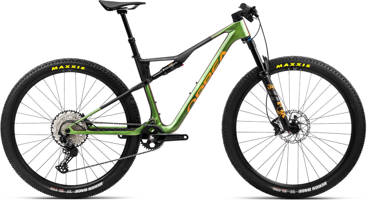 Orbea Oiz M30 (2024) Chameleon Goblin Green (Gloss)-Black (Matt)