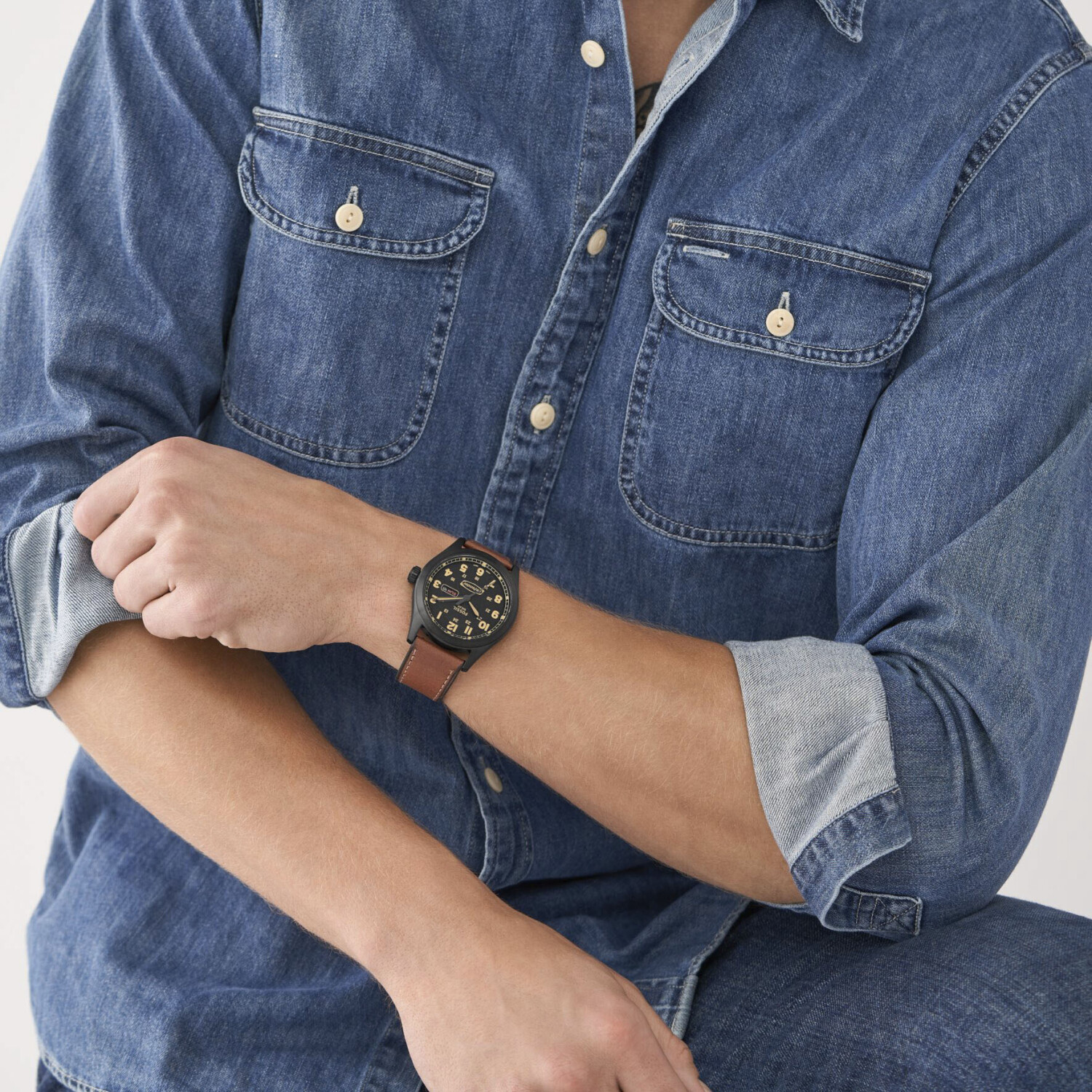 Fossil defender watch on sale
