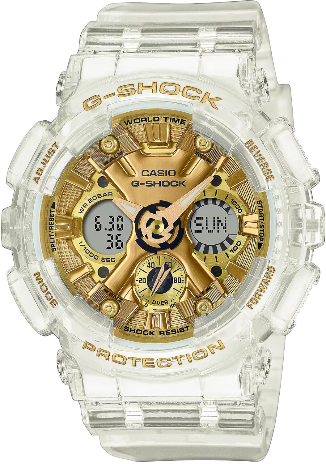 Casio g shock white rose gold clearance