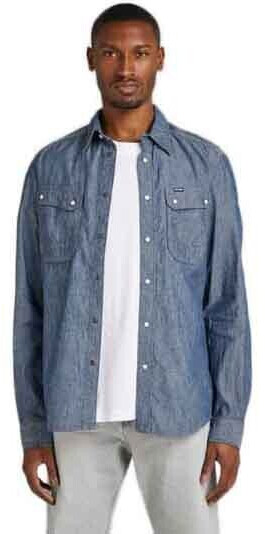G-Star Worker Slim Long Sleeve Shirt (D22005-D186-082) grey