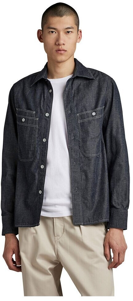 G-Star Nimes Regular Ev Long Sleeve Shirt (D23009-D306-D926) grey