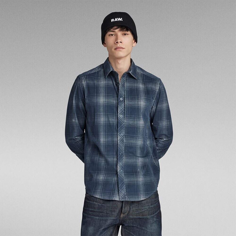 G-Star Stalt 20 Regular Fit Long Sleeve Shirt (D23564-C549-C757) blue