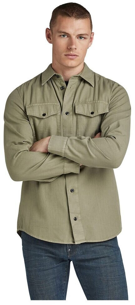 G-Star Marine Long Sleeve Shirt (D20165-D454-B681) shamrock