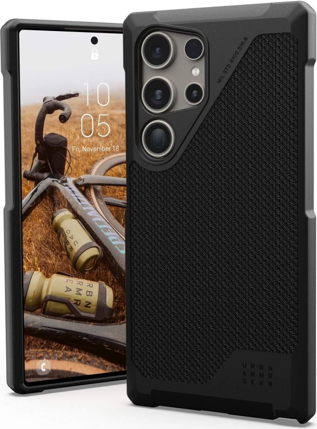 Urban Armor Gear Metropolis LT Pro Magnetic (Galaxy S24 Ultra) Black