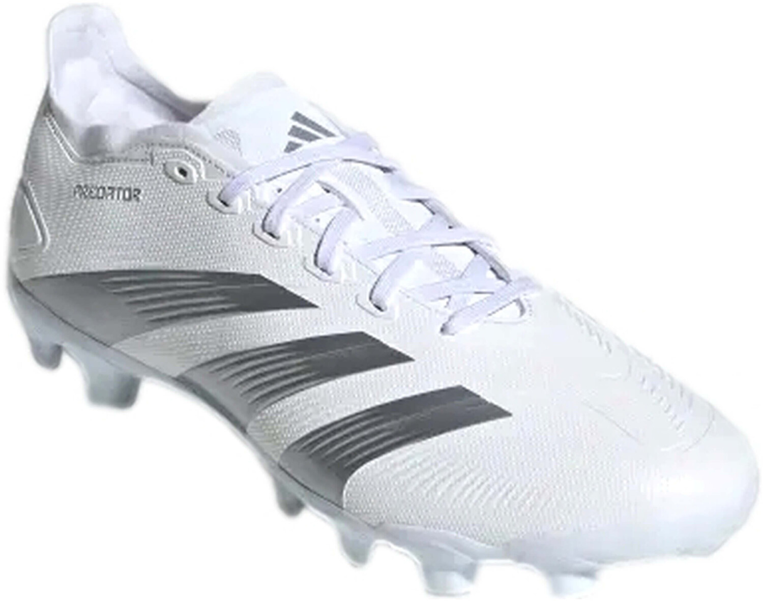 Adidas Predator 24 League Low MG IE2611 cloud white silver metallic grey one ab 42 00 Preisvergleich bei idealo