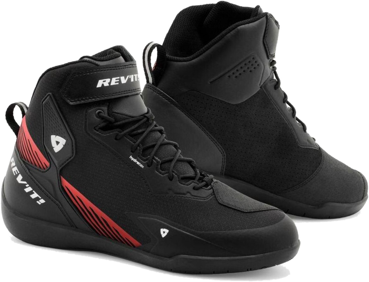 REV'IT! G-Force 2 H2O Shoes black/red fluo