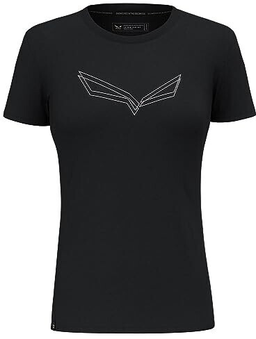 Salewa Pure Eagle Frame Dry'ton T-Shirt Women black black out melange