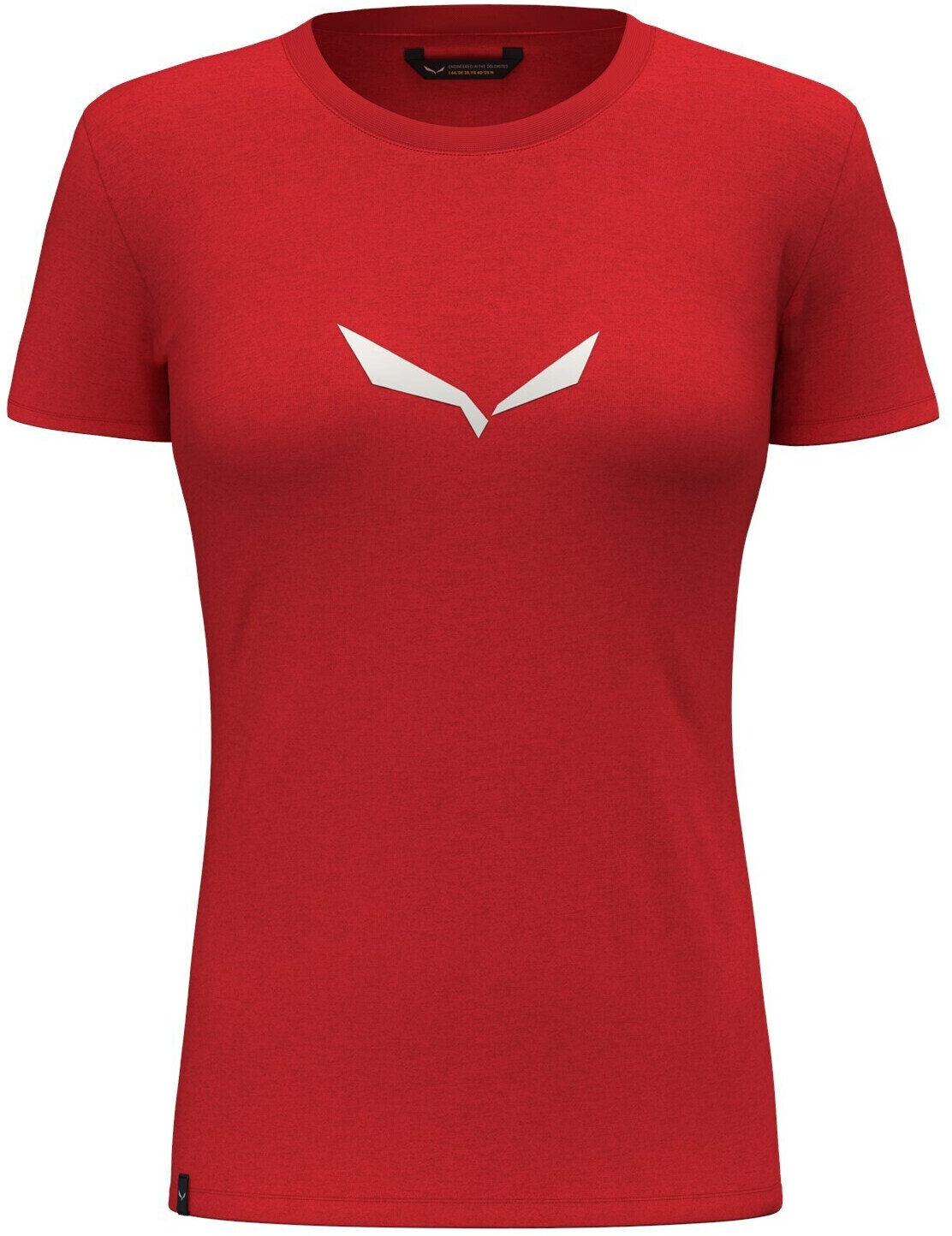 Salewa Solidlogo Dri-Release T-Shirt Women red flame new logo