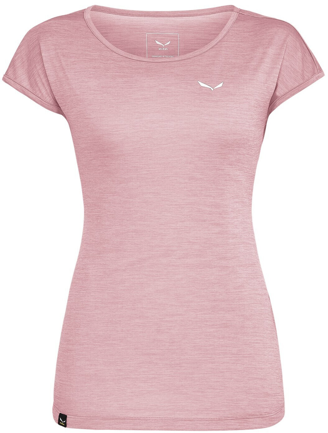 Salewa Puez Melange Dry'Ton T-Shirt Women pink zephyr melange