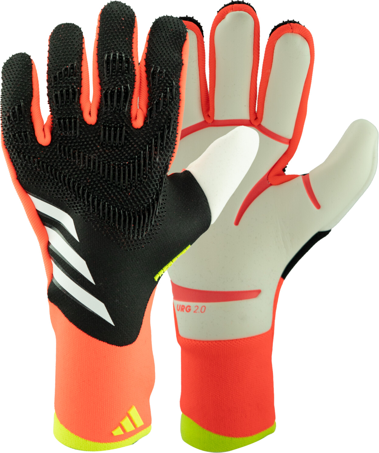 Photos - Other inventory Adidas Predator Pro Goalkeeper Gloves black/solar red/solar yellow 