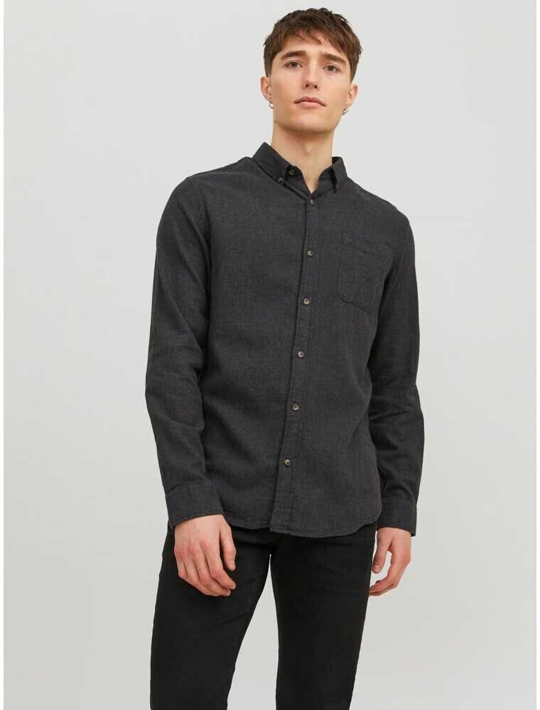 Jack & Jones Classic Melange Long Sleeve Shirt (12235974) grey