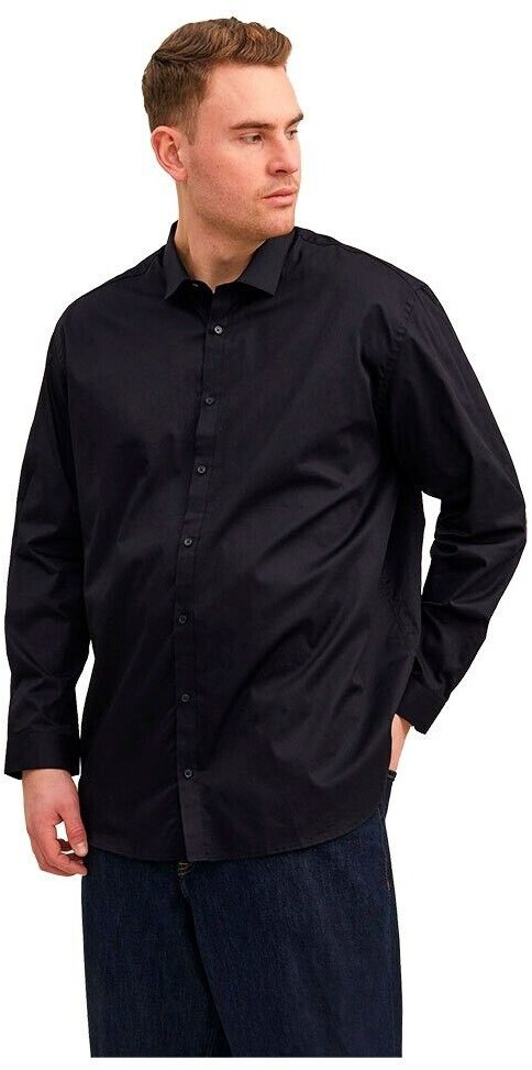 Jack & Jones Blacardiff Plus Long Sleeve Shirt (12235157) black