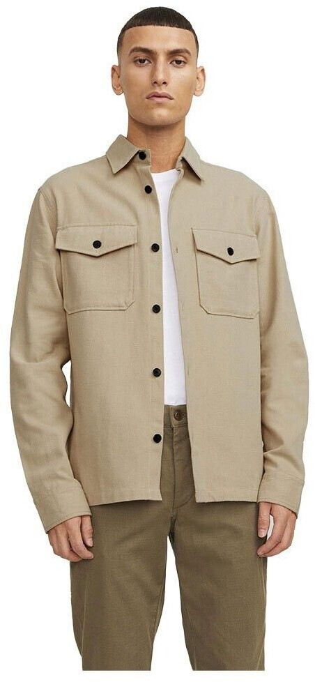 Jack & Jones Roy Spring Solid Overshirt (12252726) beige