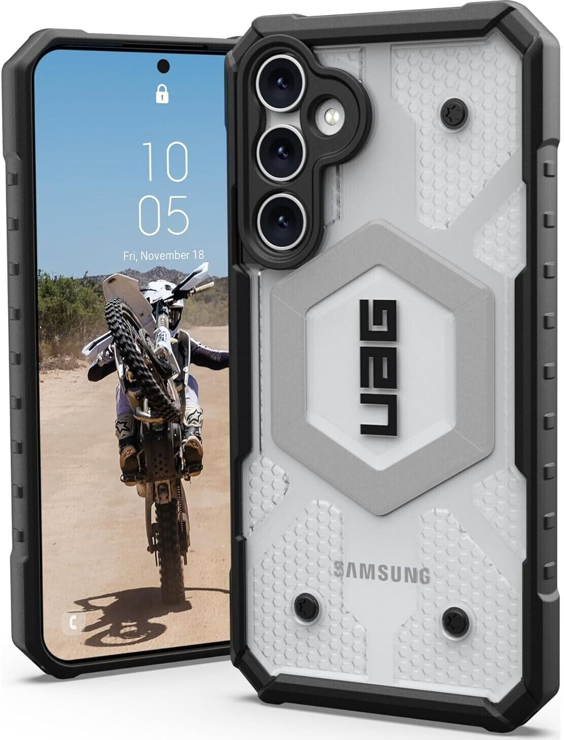 Urban Armor Gear Pathfinder Clear Case (Galaxy S23 FE) Ice