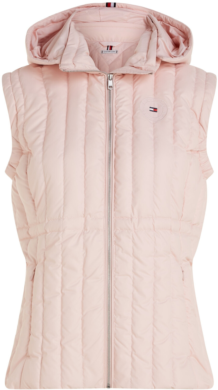 Tommy Hilfiger Quilted Hooded Padded Vest (WW0WW40485) whimsy pink