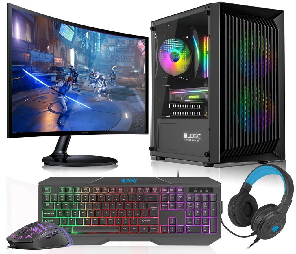 VIST Kit Ryzen 5 3600 RX 6600 / 32GB / SSD 1TB / W11 LCD 24''