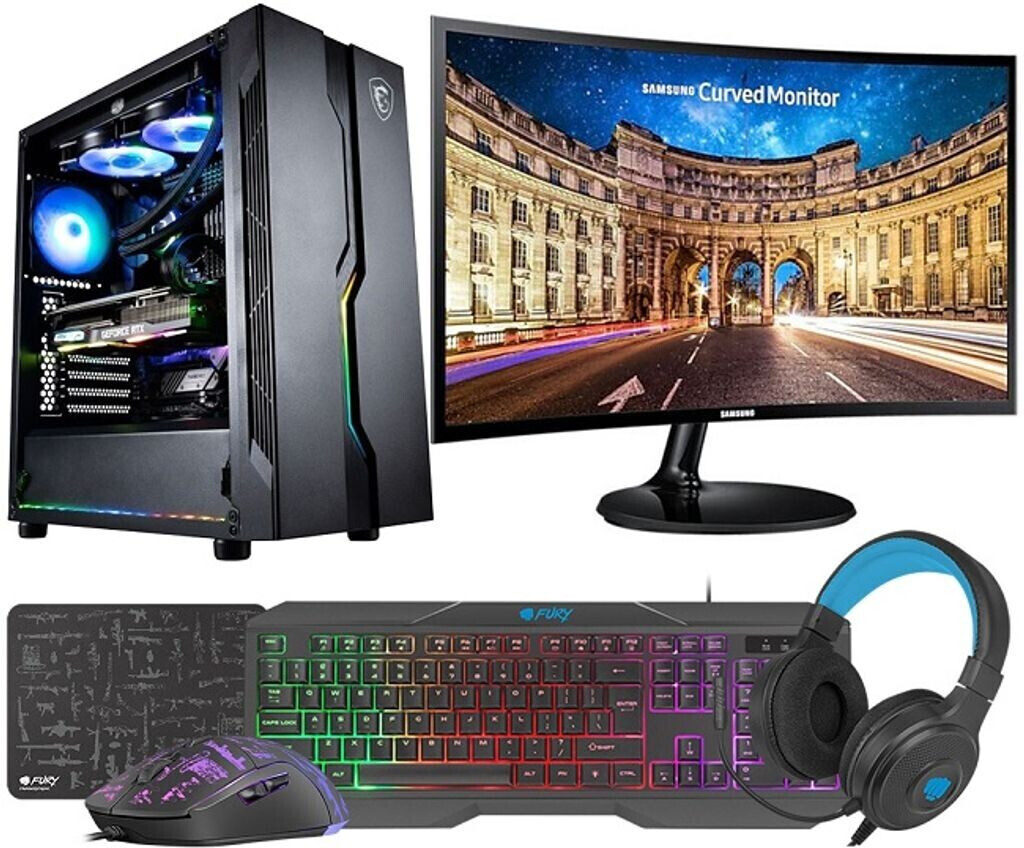VIST Kit Ryzen 5 3600 / RTX 3050 / 32GB / SSD 1TB nVme / W11 24 curved