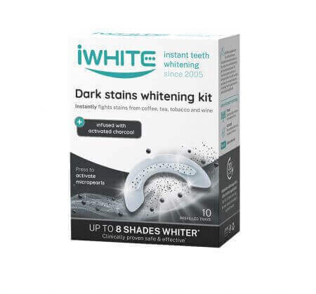 iWhite Dark Stains Teeth Whitening Set (10 × 0.8 g)