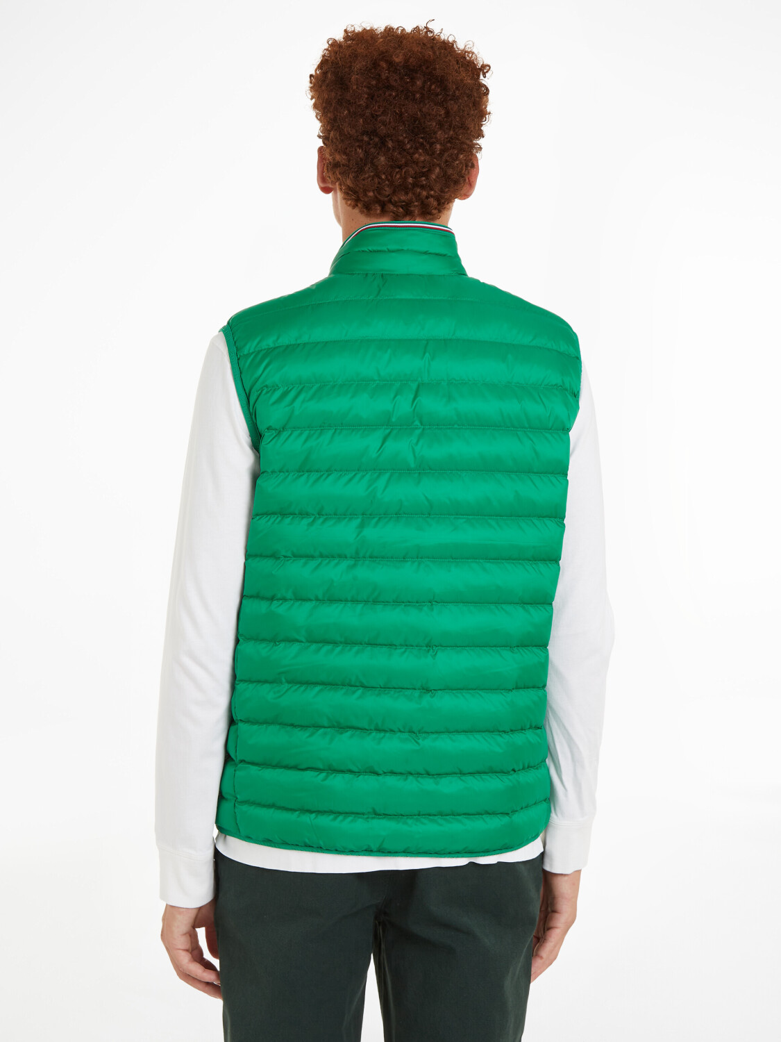 Tommy Hilfiger Packable Quilted Vest (MW0MW18762) olympic green ab 