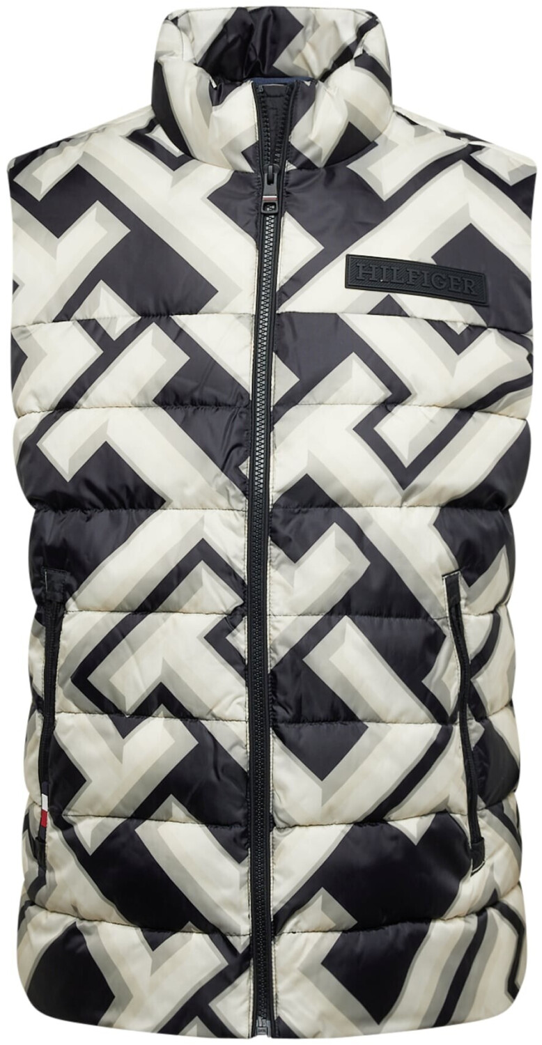Tommy Hilfiger TH Warm Monogram New York Puffer Gilet (MW0MW34020) monogram allover black