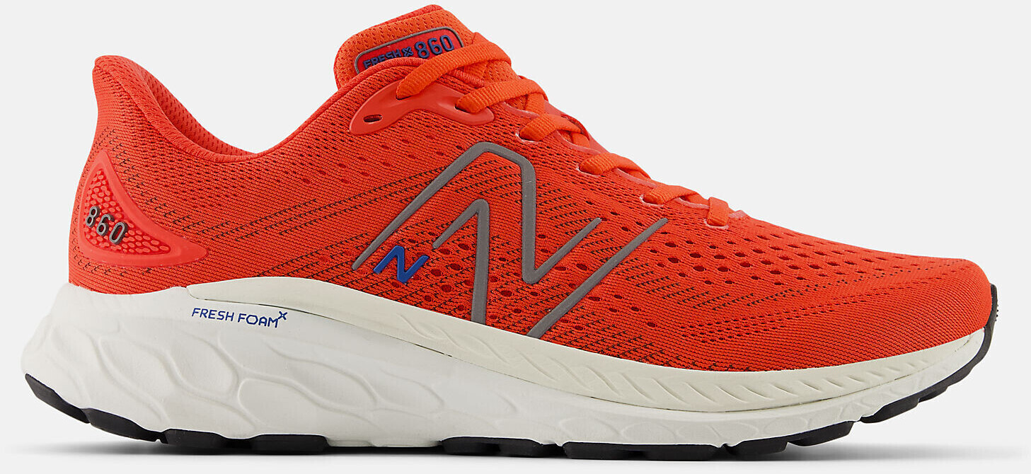 New Balance Fresh Foam X 860v13 neo flame/dark silver metallic/blue agate