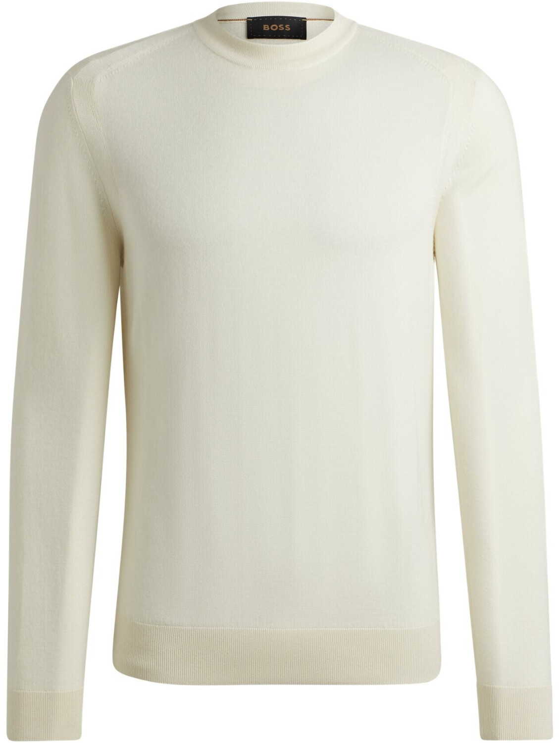Hugo Boss Regular-fit jumper in wool, silk and cashmere (50509223) white