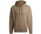 Hugo Boss Cotton terry hoodie with contrasting coloured logo (50514530) brown