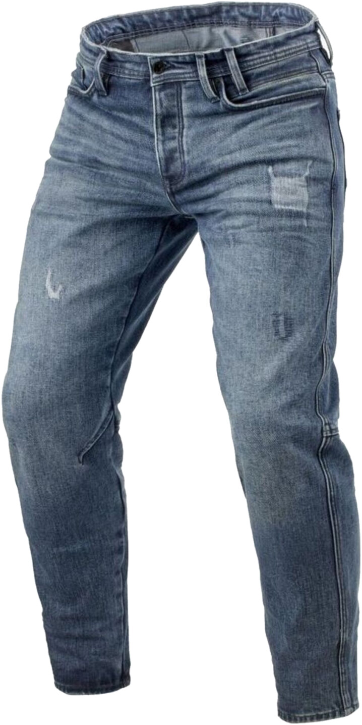 REV'IT! Rilan TF Motorcycle Jeans short L32 medium blue vintage