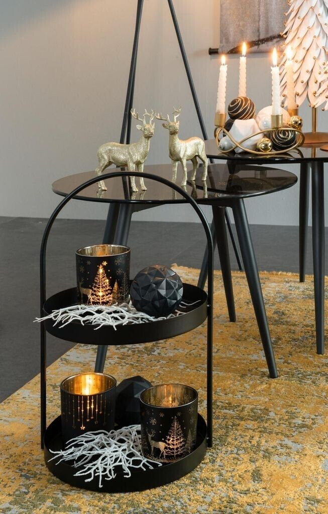 Boltze Home Etagere Joko schwarz ab 32 95 Preisvergleich bei